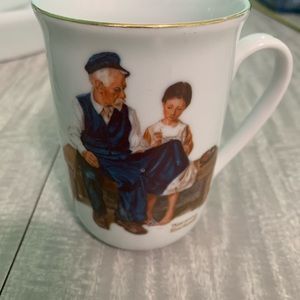 Norman Rockwell , 1982 the lighthouse keepers daughter mug